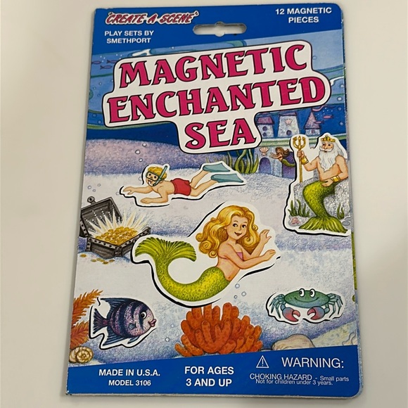 Smethport Other - CREATE A SCENE Magnetic Enchanted Sea - Magnet Pieces and Scene
